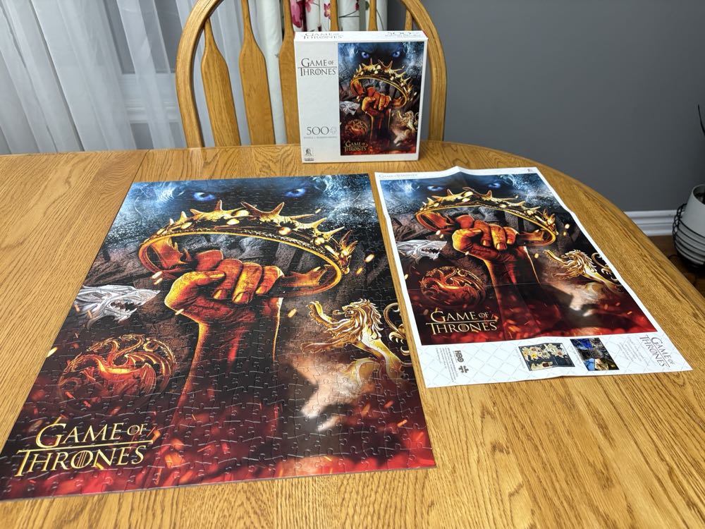 Game Of Thrones Crown - Buffalo puzzle collectible [Barcode 079346033591] - Main Image 2