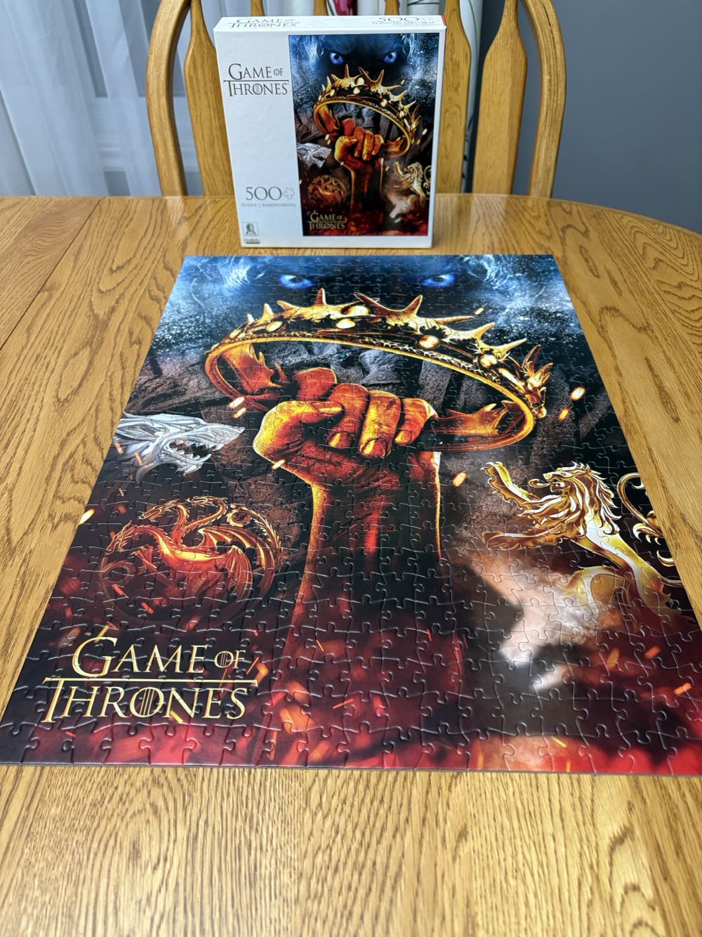 Game Of Thrones Crown - Buffalo puzzle collectible [Barcode 079346033591] - Main Image 4