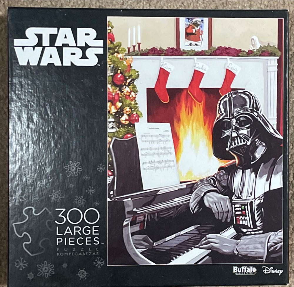 Star Wars - Darth Vader Christmas - Buffalo Games & Puzzles puzzle collectible [Barcode 079346028030] - Main Image 2