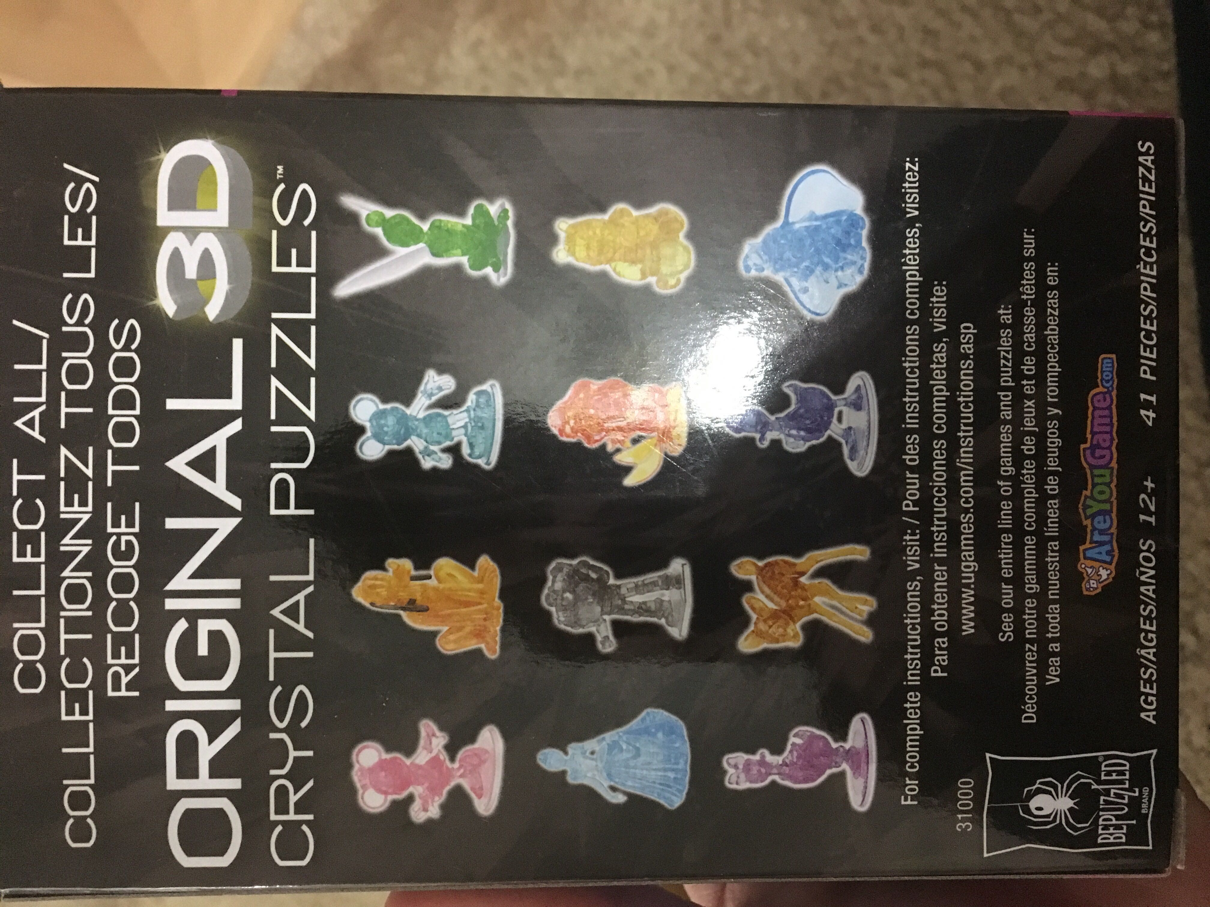 3D Cinderella Blue - Bepuzzled puzzle collectible [Barcode 023332310005] - Main Image 2