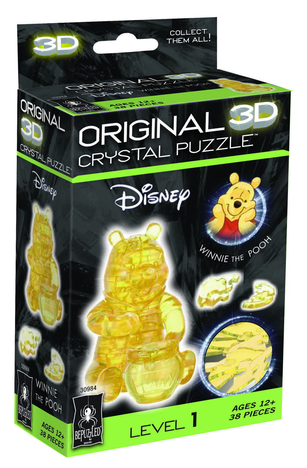 Winnie The Pooh  - Bepuzzled puzzle collectible [Barcode 023332309849] - Main Image 2