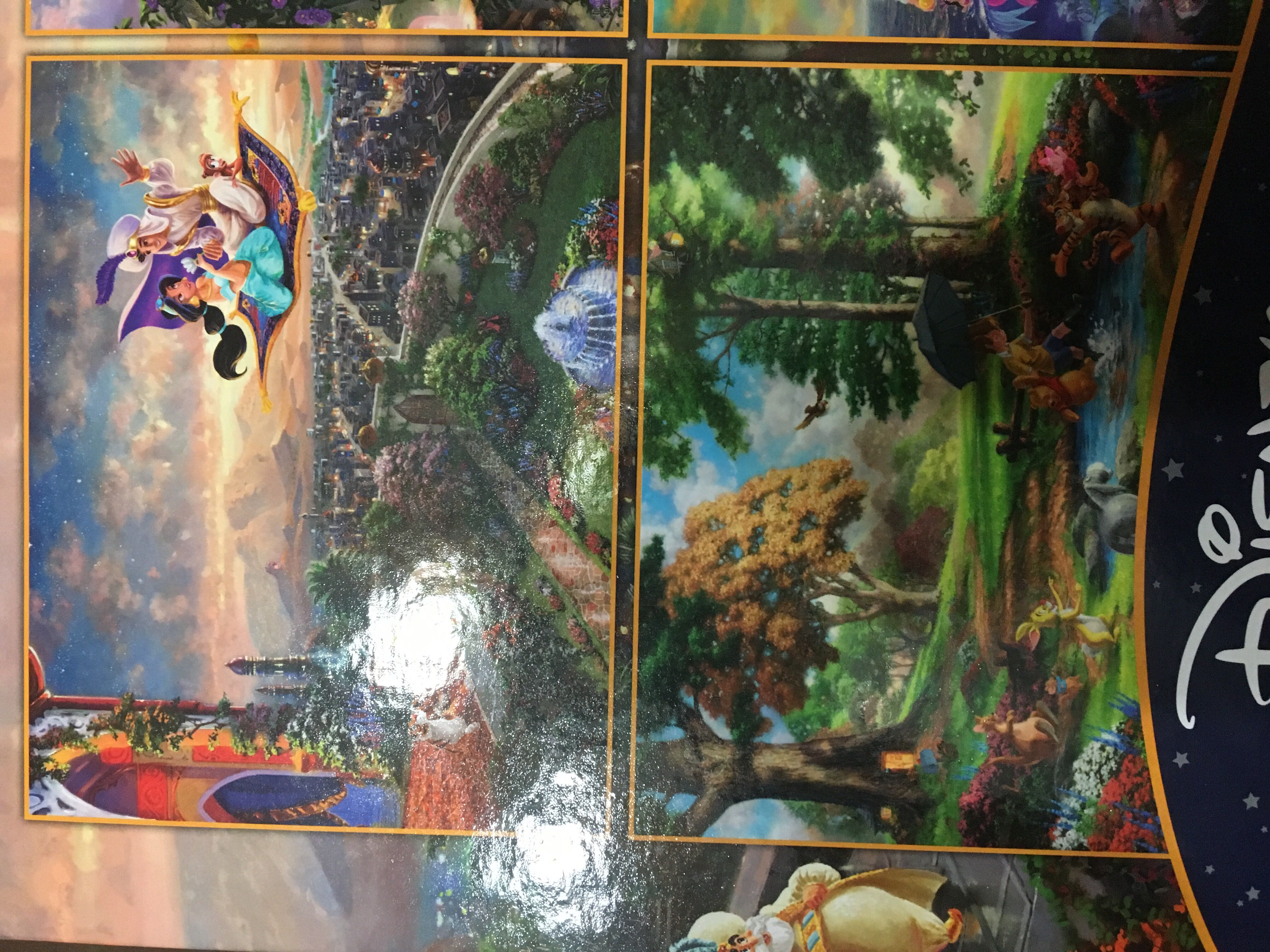 4-pack Disney - Ceaco puzzle collectible [Barcode 021081036672] - Main Image 2
