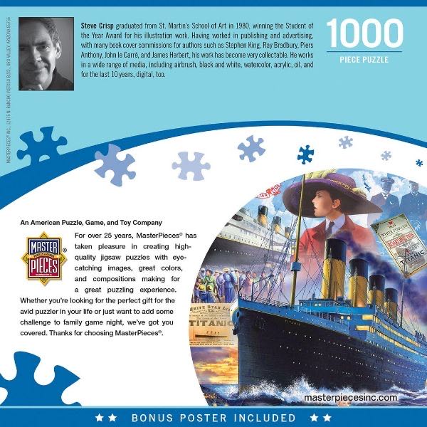 The Titanic - MasterPieces puzzle collectible - Main Image 4