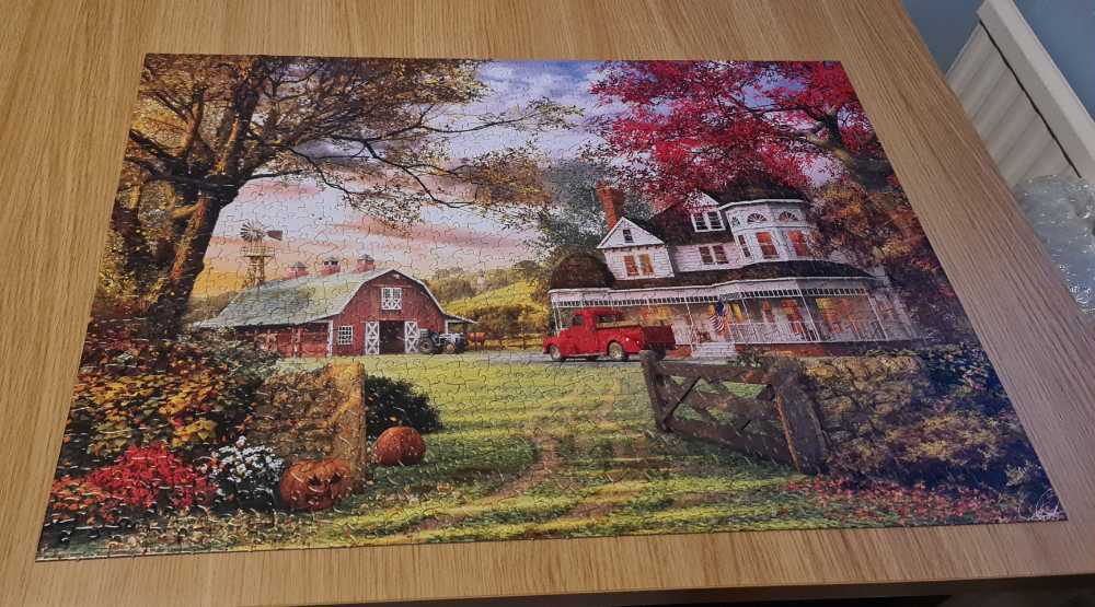 Old Pumpkin Farm   - EuroGraphics puzzle collectible [Barcode 628136606943] - Main Image 3