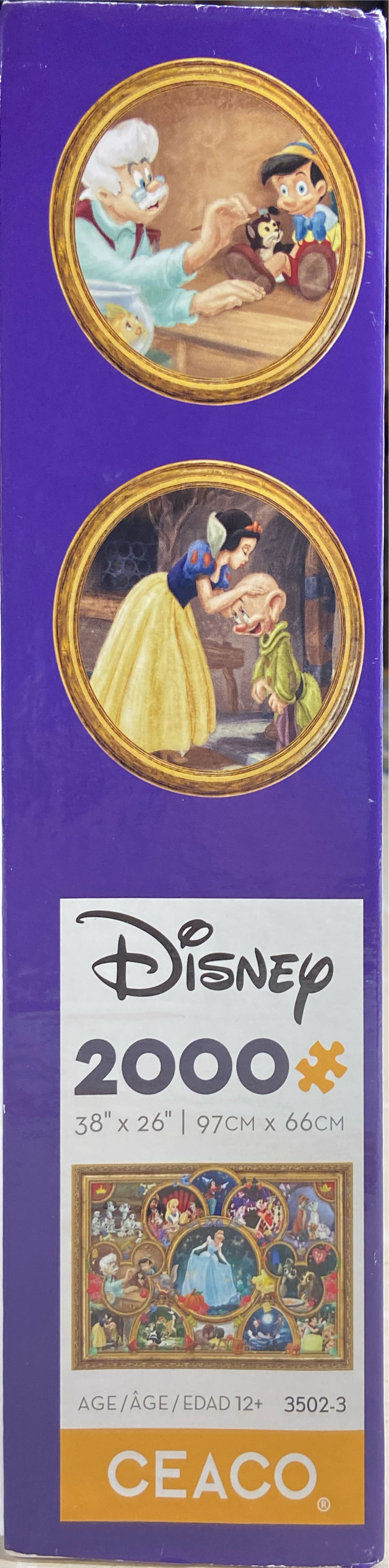 Disney Classics Collage - Ceaco puzzle collectible [Barcode 021081350082] - Main Image 4