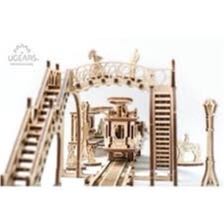 Tram Line - Ugears puzzle collectible - Main Image 3