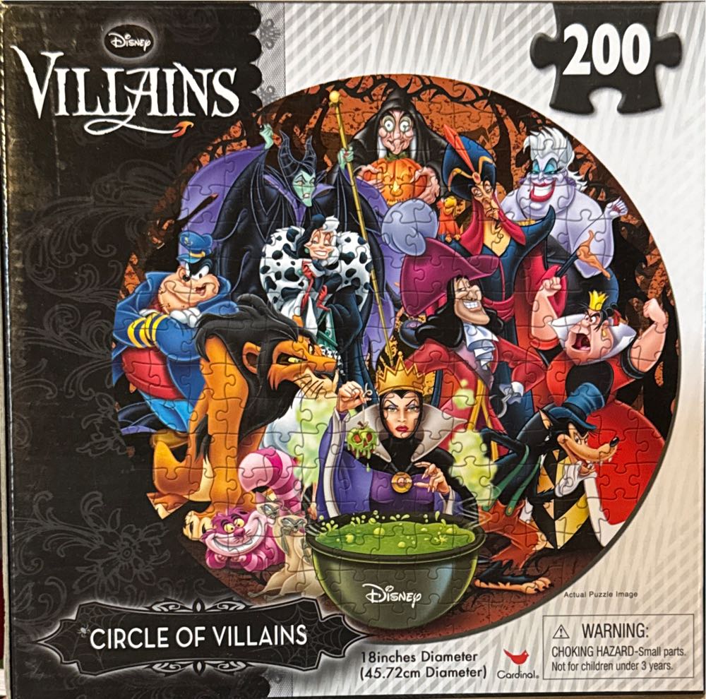 Circle Of Villains  - Cardinal puzzle collectible [Barcode 047754105575] - Main Image 2