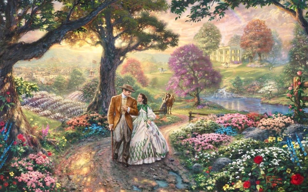 Ceaco: Gone With The Wind - Ceaco puzzle collectible [Barcode 021081033572] - Main Image 2