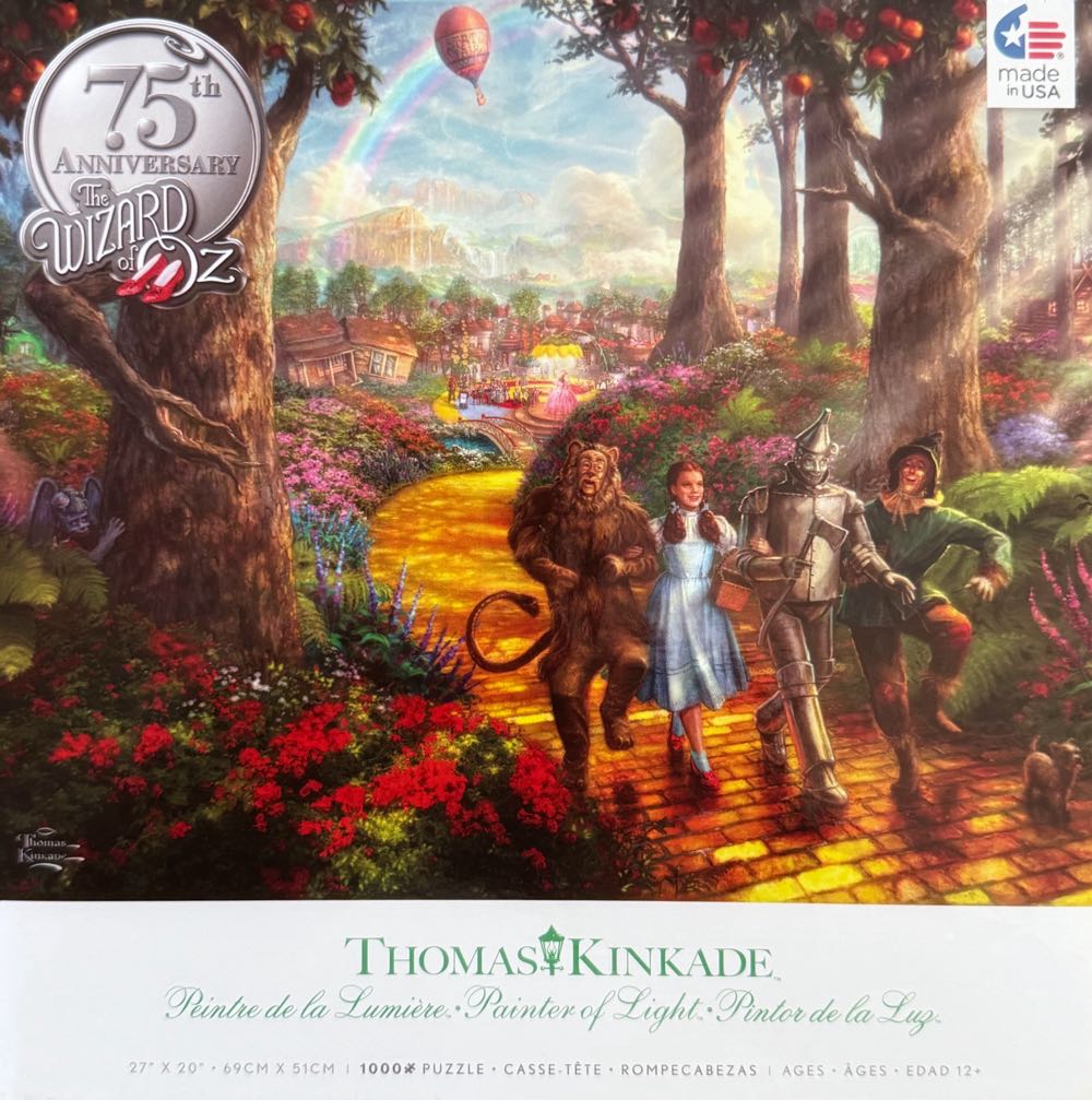 Follow the Yellow Brick Road - Ceaco puzzle collectible [Barcode 9781936011841] - Main Image 2