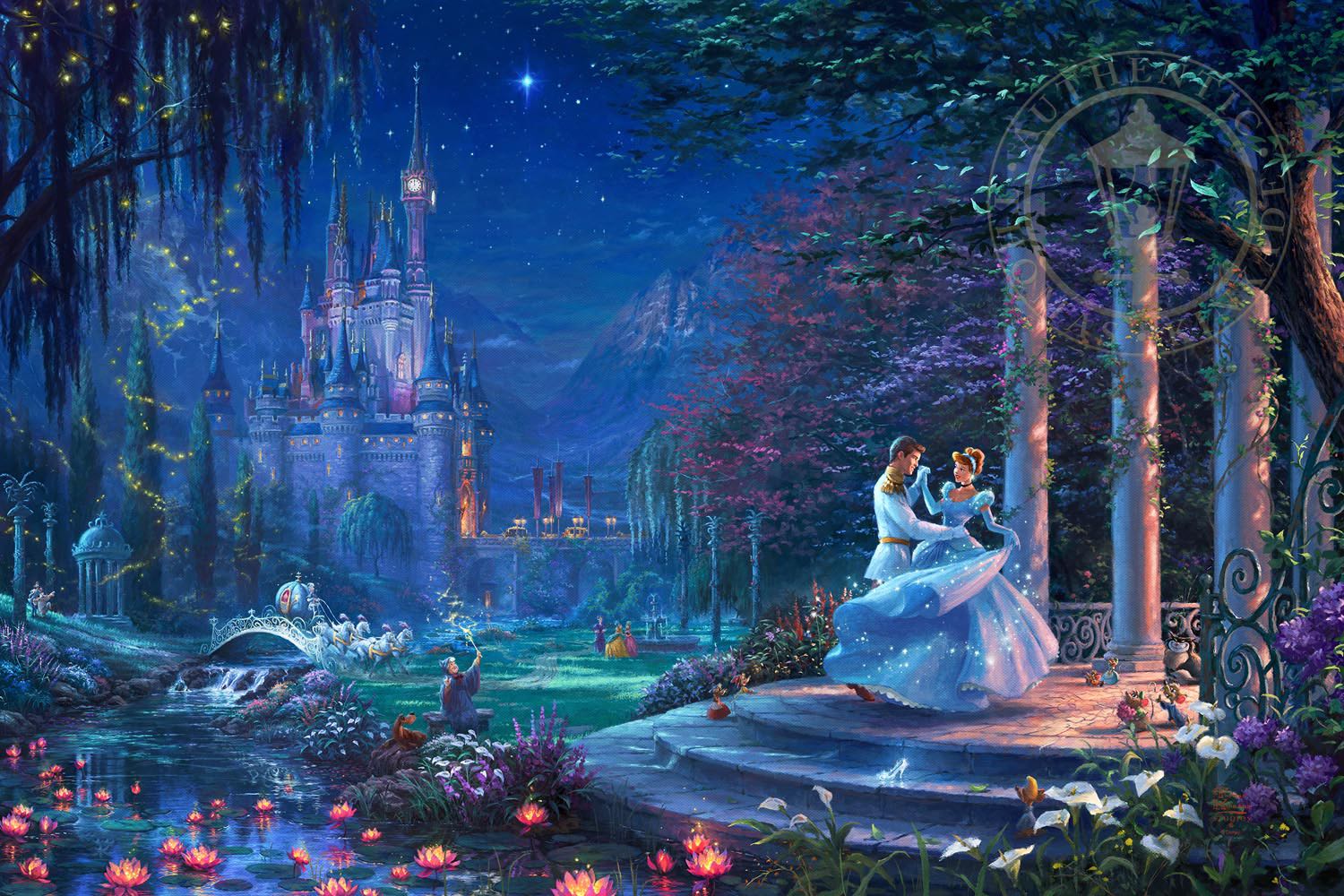 Cinderella, Thomas Kinkade - Disney puzzle collectible - Main Image 2