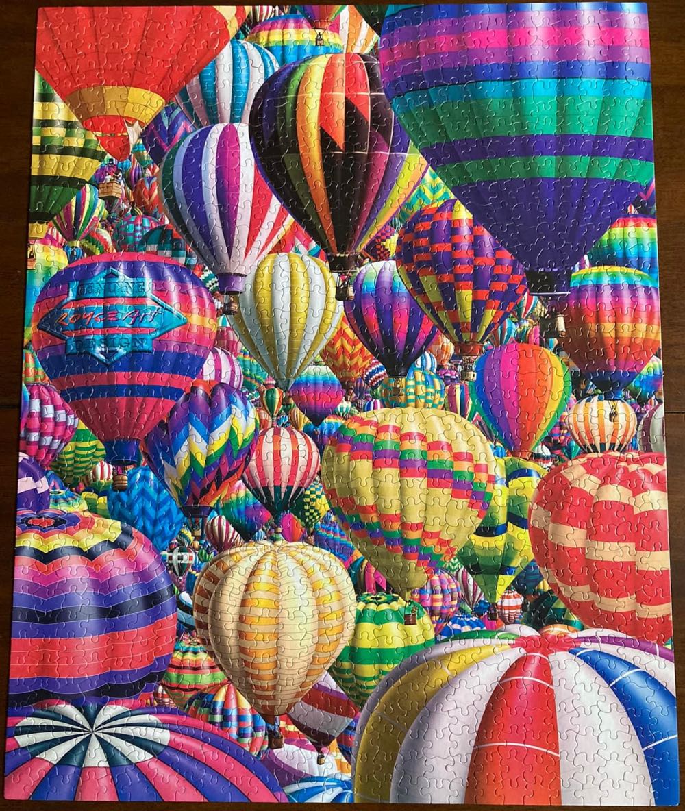 Hot Air - White Mountain Puzzles puzzle collectible [Barcode 724819249572] - Main Image 4