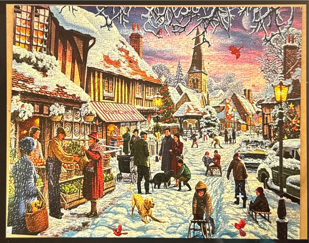 A Nice Dusting - White Mountain puzzle collectible - Main Image 2