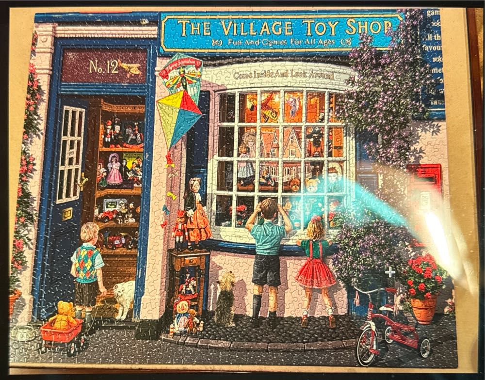 Village Toy Shop (v) 🧩 - White Mountain puzzle collectible - Main Image 2