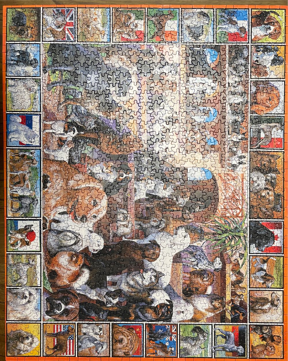 The World of Dogs - Donated - White Mountain puzzle collectible [Barcode 724819247622] - Main Image 4