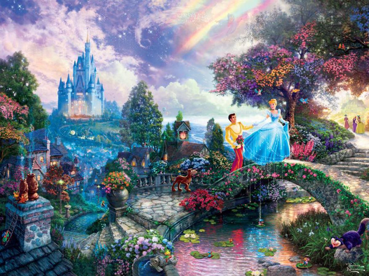 Cinderella Wishes Upon A Dream - Ceaco puzzle collectible [Barcode 021081290326] - Main Image 2
