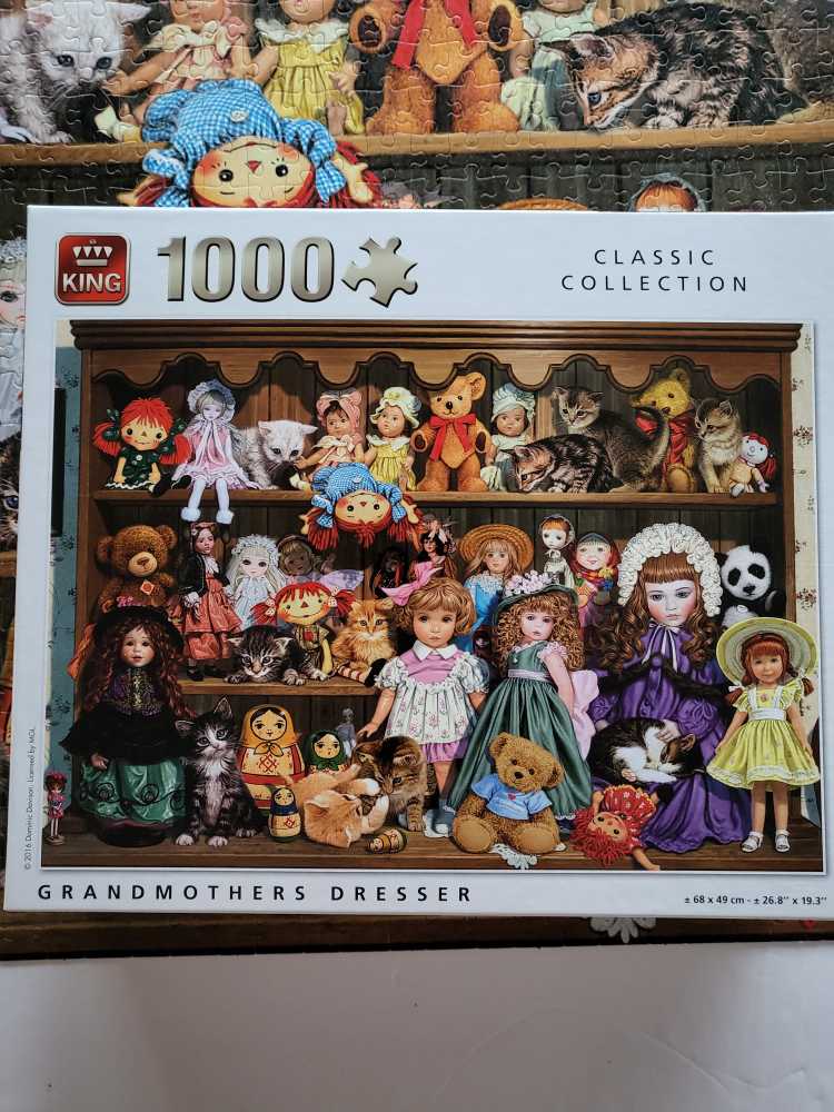 Grandmothers Dresser 🟦 - King puzzle collectible [Barcode 8710125053653] - Main Image 2