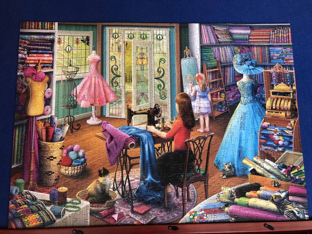 Dressmaker’s Daughter - Gibsons puzzle collectible - Main Image 2