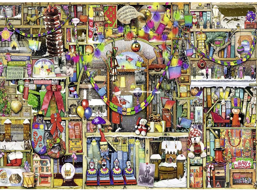 The Christmas Cupboard* - Ravensburger puzzle collectible - Main Image 2