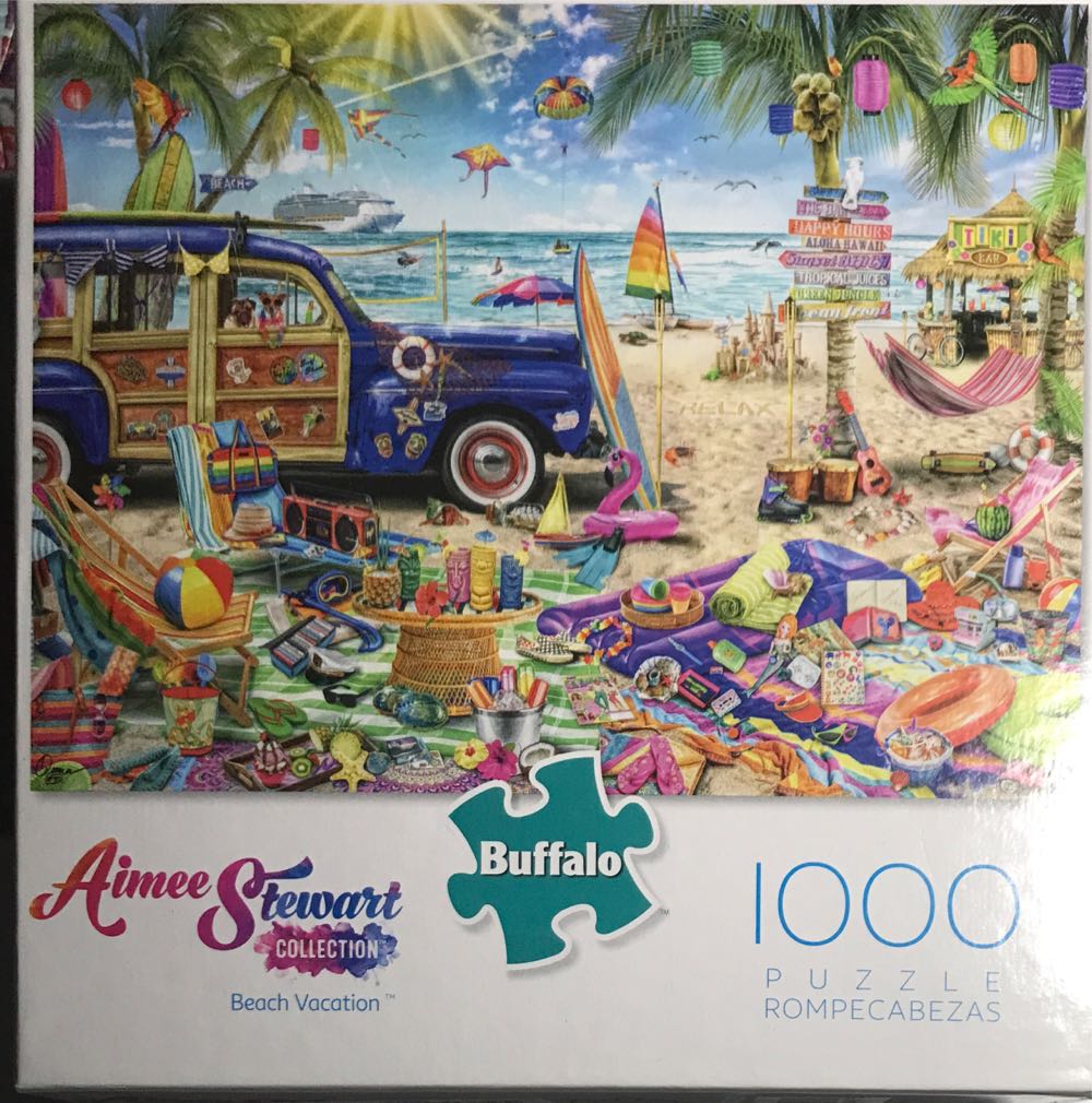 Beach Vacation - Buffalo Games puzzle collectible - Main Image 2