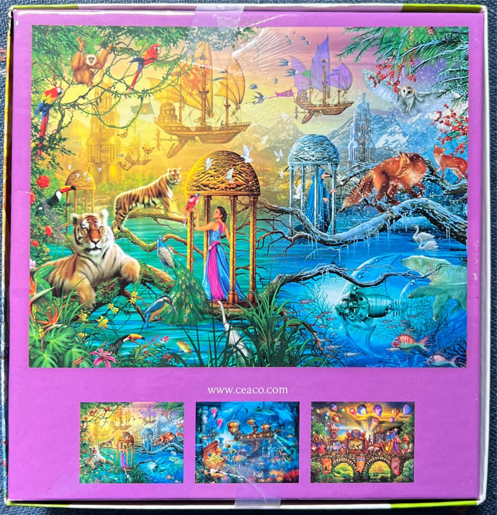 Shangri La - Ceaco puzzle collectible [Barcode 021081290142] - Main Image 2
