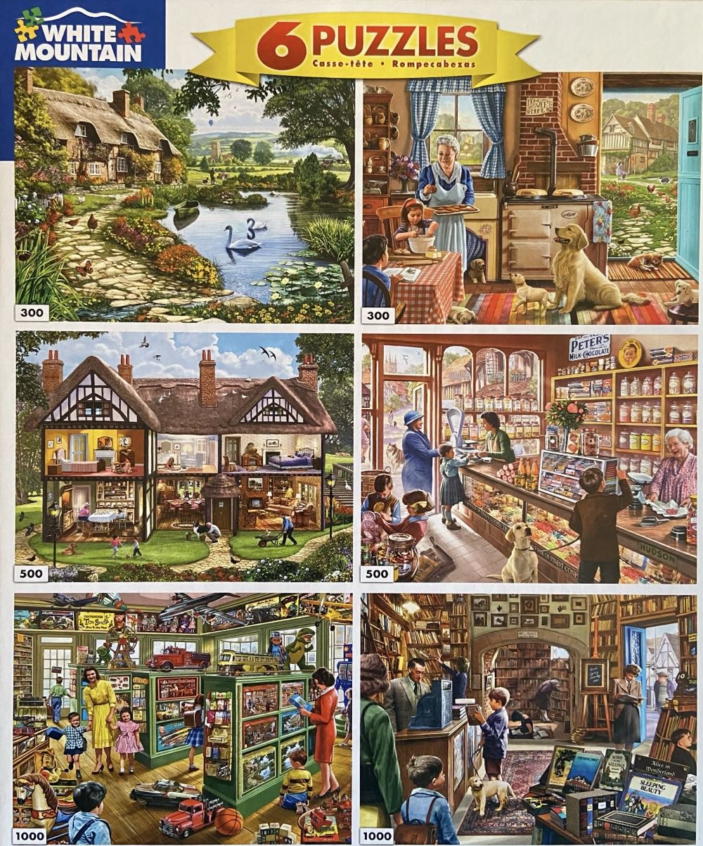 Home Sweet Home - White Mountain puzzle collectible - Main Image 2