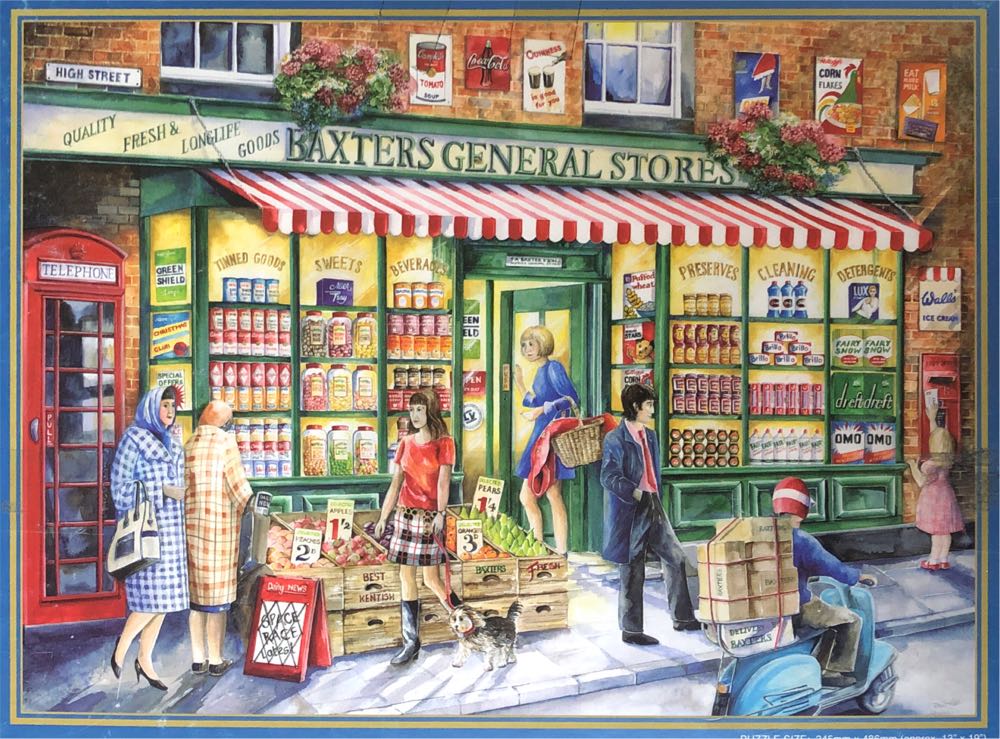 Baxters General Store SOLD  - Gibsons 🇬🇧 puzzle collectible [Barcode 5012269030464] - Main Image 2