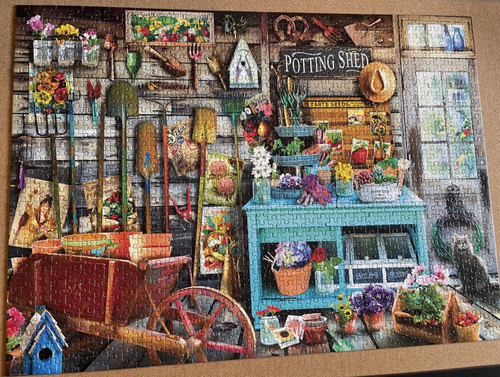 The Potting Shed ✅ - EuroGraphics puzzle collectible - Main Image 2