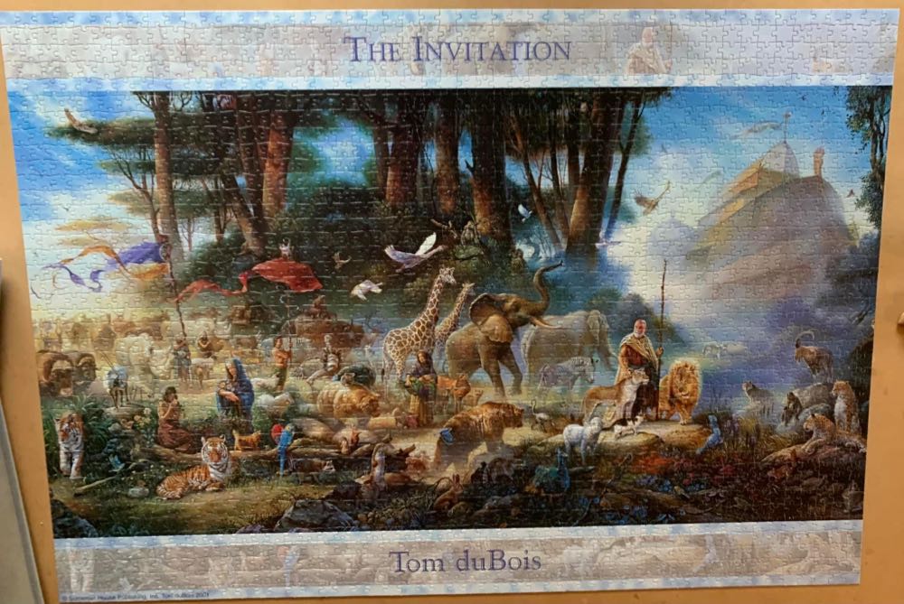 The Invitation - SunsOut puzzle collectible [Barcode 796780441200] - Main Image 2