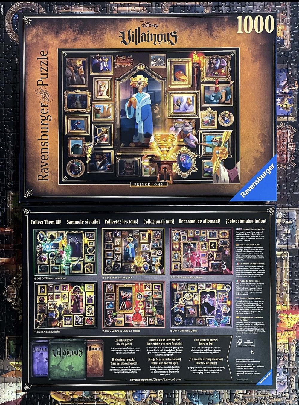 Disney Villainous - King John - Ravensburger puzzle collectible [Barcode 4005556150243] - Main Image 4