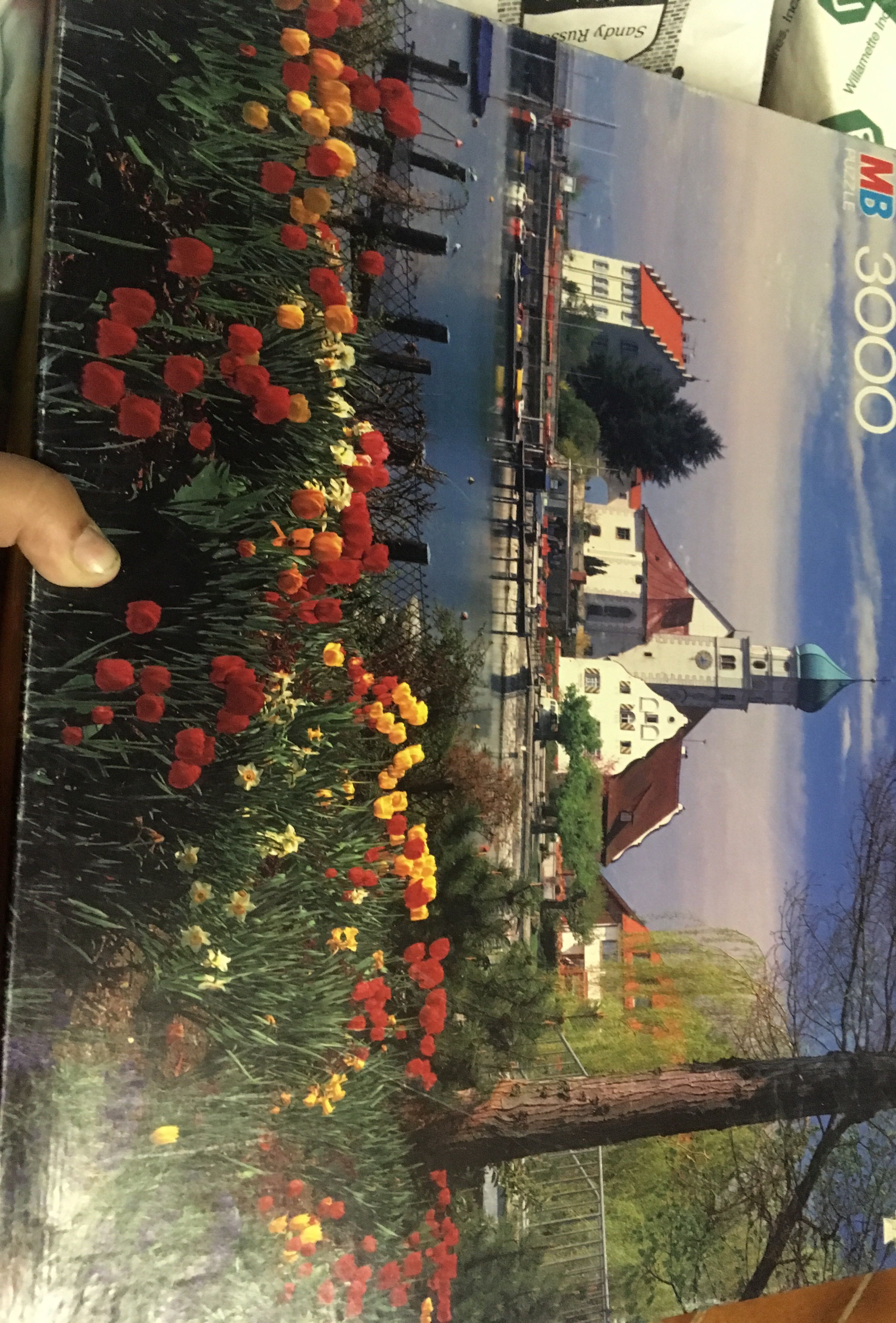 Wasserburg, Germany - Milton Bradley Company puzzle collectible [Barcode 032244045509] - Main Image 2