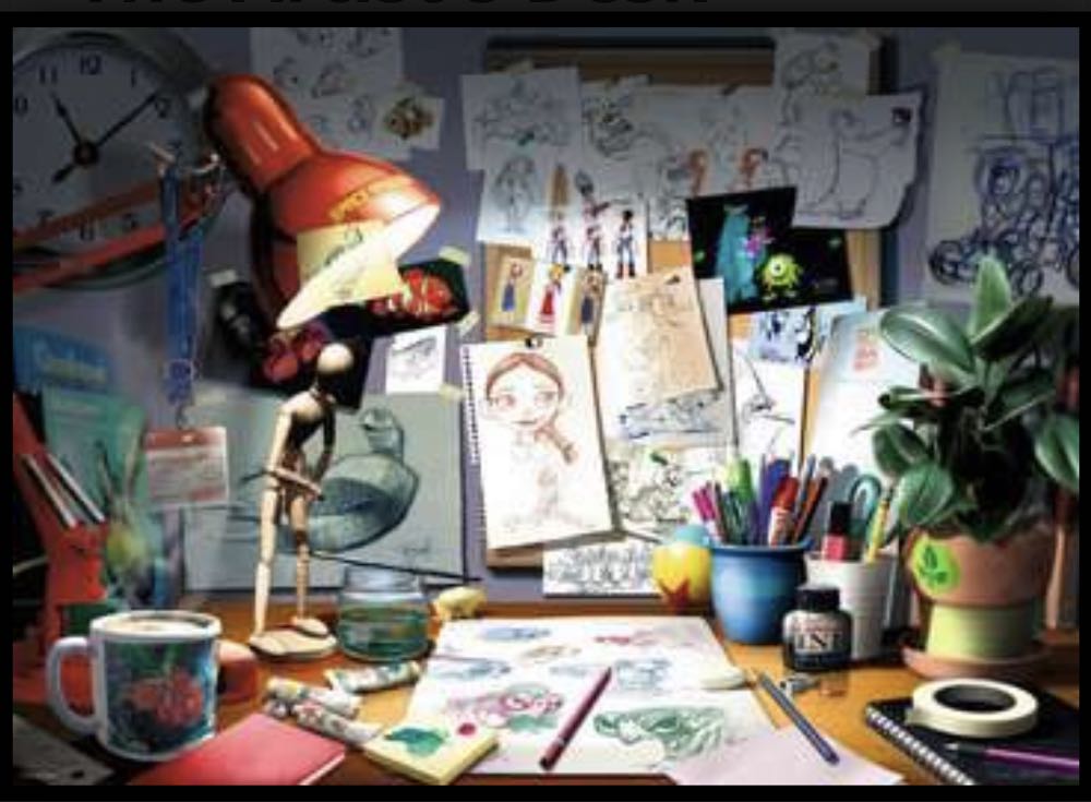 The Artist’s Desk - Ravensburger puzzle collectible - Main Image 2