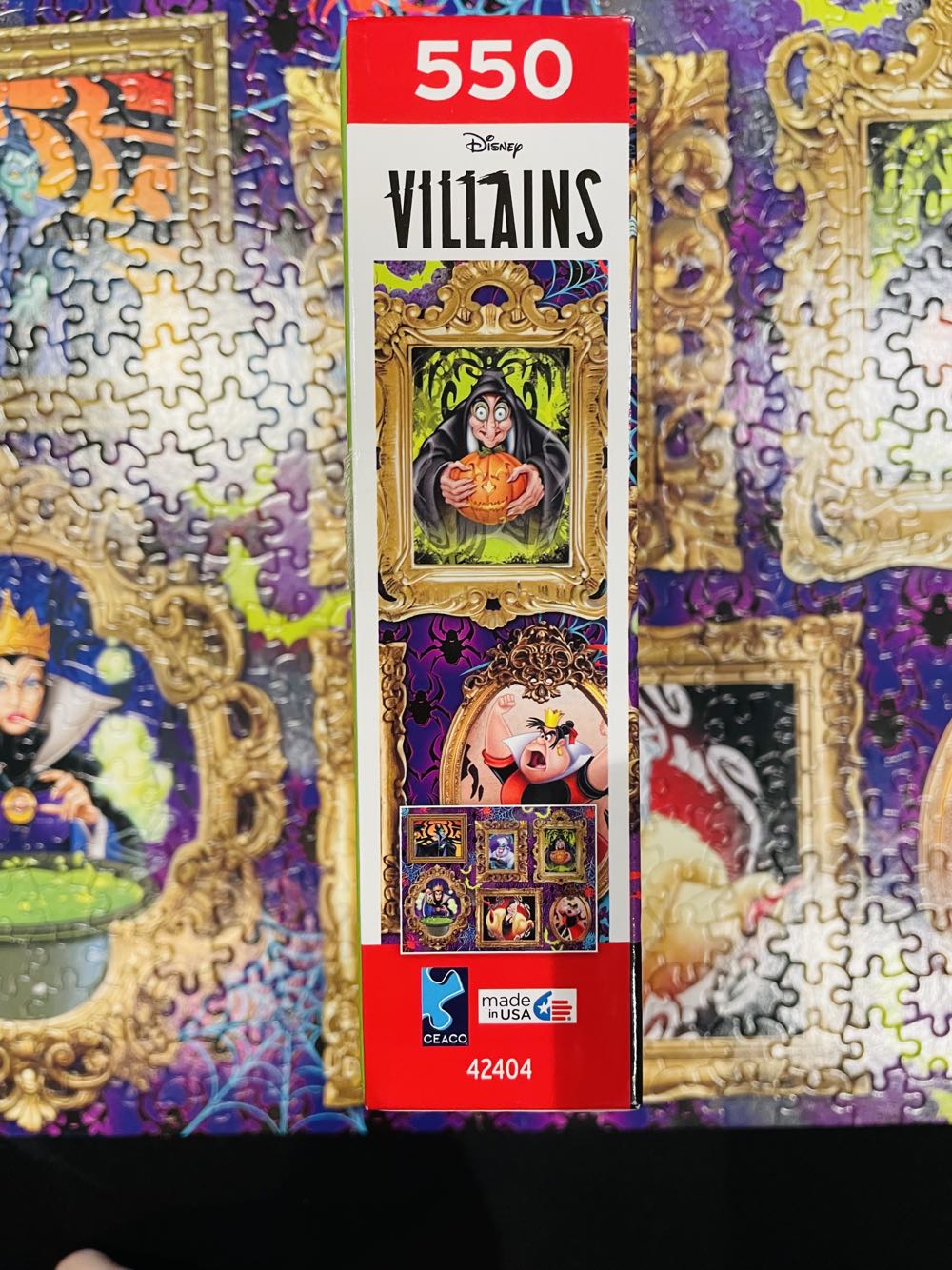 Disney - Villains - Ceaco puzzle collectible [Barcode 021081240611] - Main Image 2