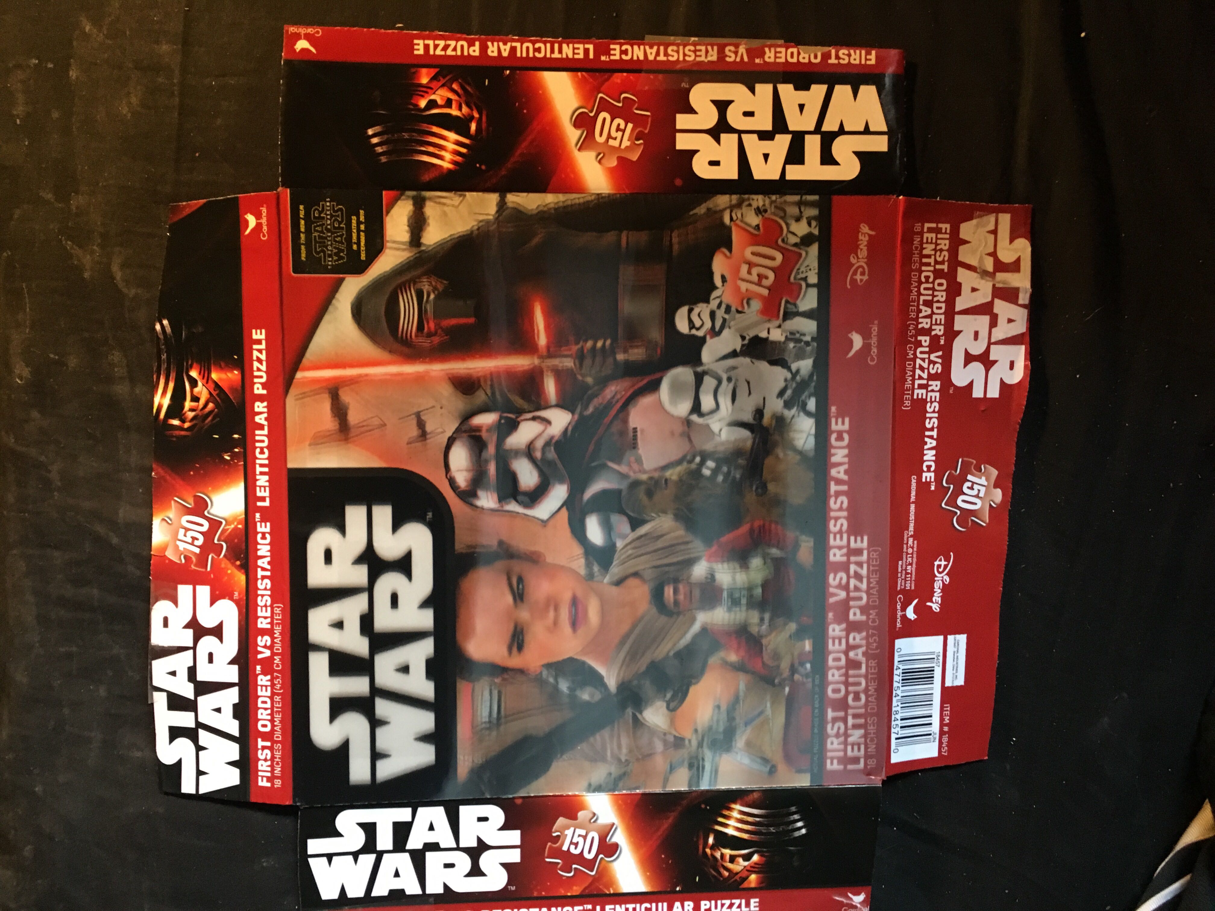 Star Wars: First Order vs Resistance Lenticular Puzzle - Cardinal puzzle collectible [Barcode 047754184570] - Main Image 2
