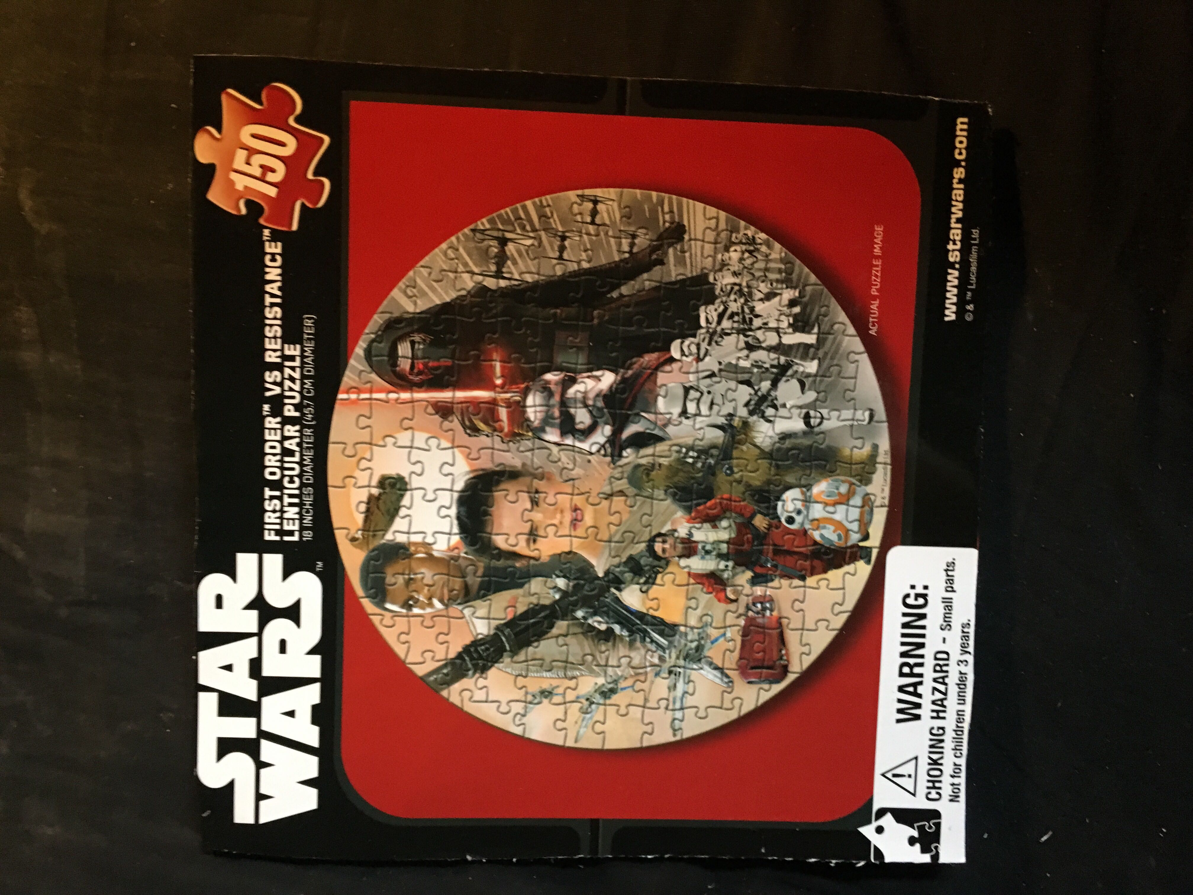 Star Wars: First Order vs Resistance Lenticular Puzzle - Cardinal puzzle collectible [Barcode 047754184570] - Main Image 3
