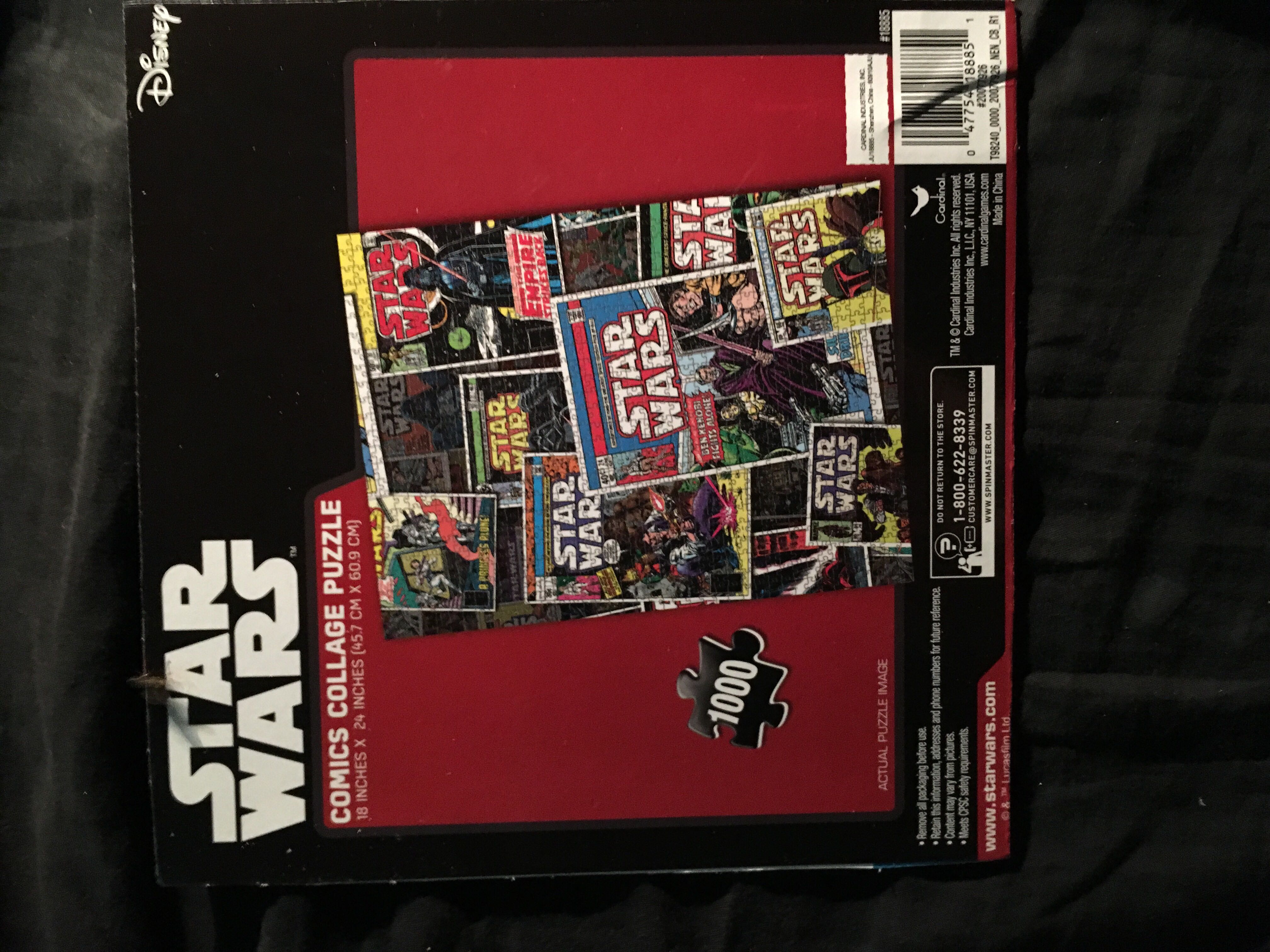 Star Wars: Comic Collage Puzzle - Cardinal puzzle collectible [Barcode 047754188851] - Main Image 2