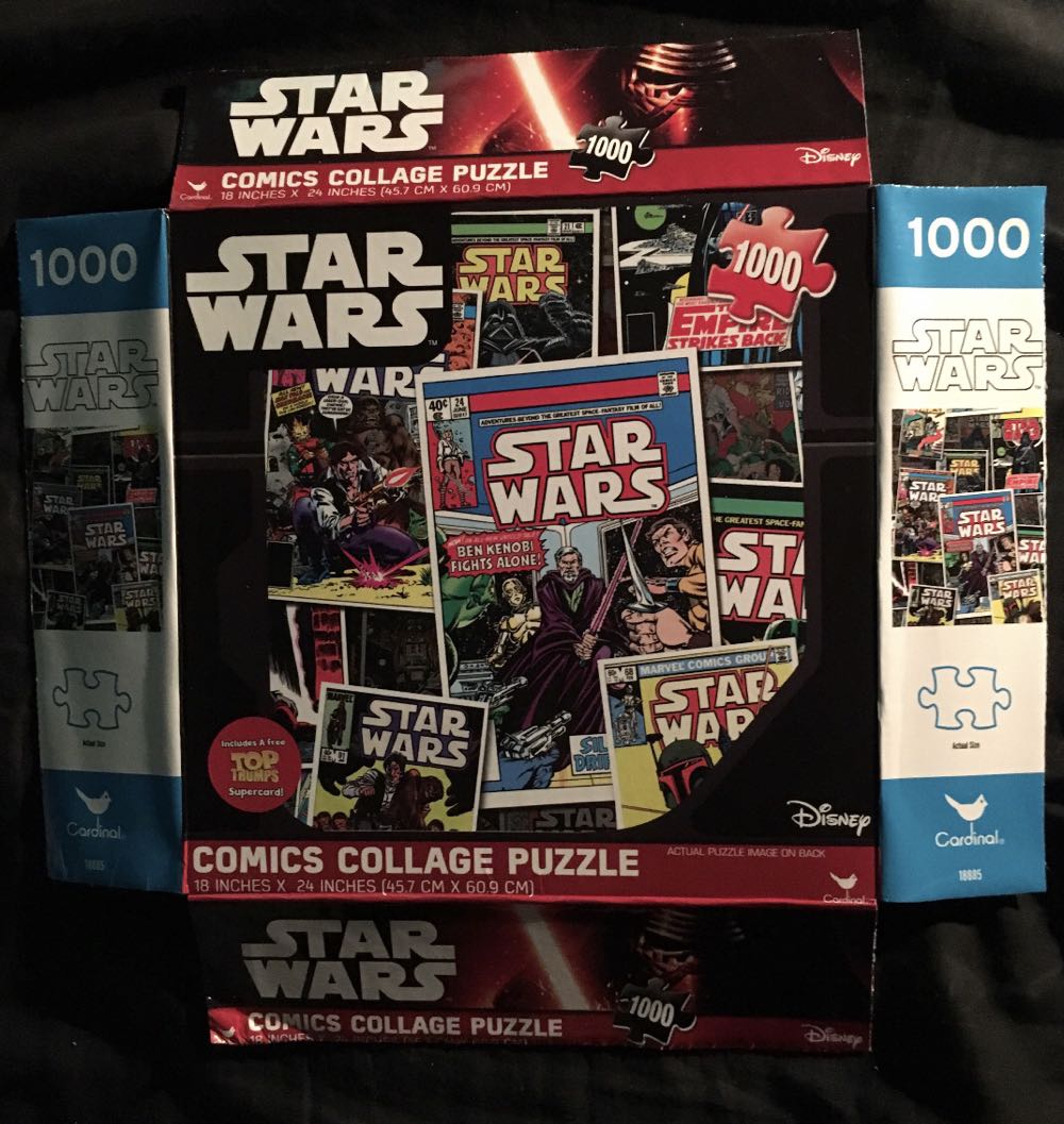 Star Wars: Comic Collage Puzzle - Cardinal puzzle collectible [Barcode 047754188851] - Main Image 3