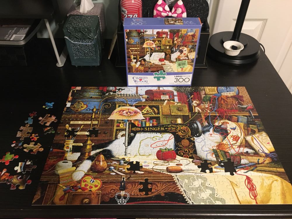 Maggie The Messmaker - 1038, 3/12/26 - SOLD - Buffalo puzzle collectible [Barcode 079346026364] - Main Image 2