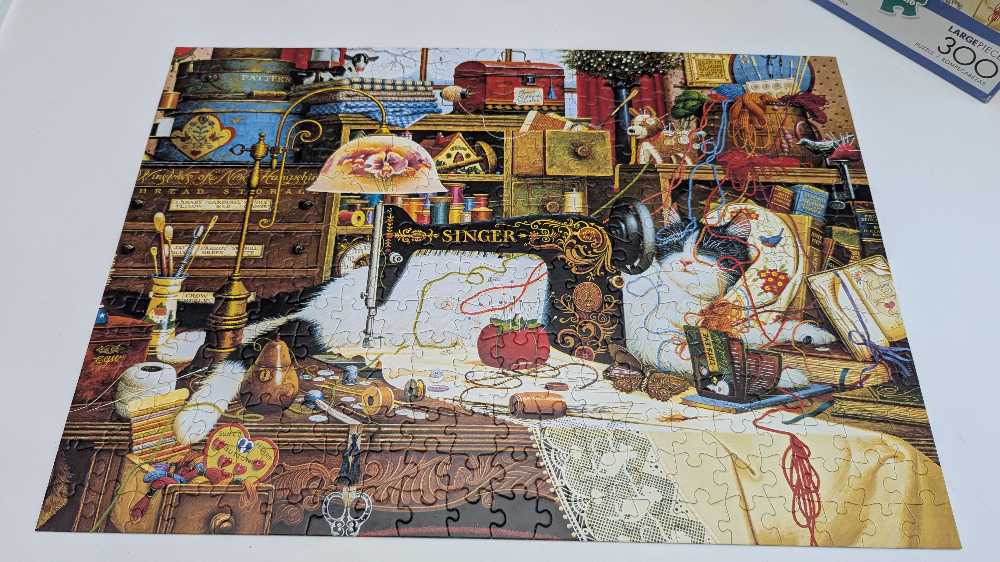 Maggie The Messmaker - 1038, 3/12/26 - SOLD - Buffalo puzzle collectible [Barcode 079346026364] - Main Image 3