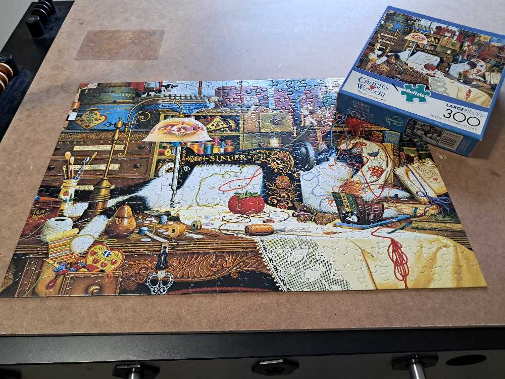 Maggie The Messmaker - 1038, 3/12/26 - SOLD - Buffalo puzzle collectible [Barcode 079346026364] - Main Image 4