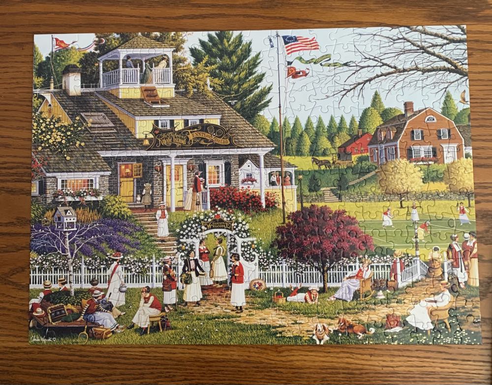 Charles Wysocki: Love - Buffalo Games 🇺🇸 puzzle collectible [Barcode 079346026333] - Main Image 2