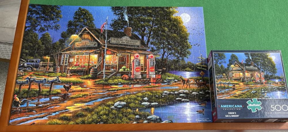 Eugene’s Gas & Grocery - Completed - Buffalo puzzle collectible [Barcode 079346037247] - Main Image 2