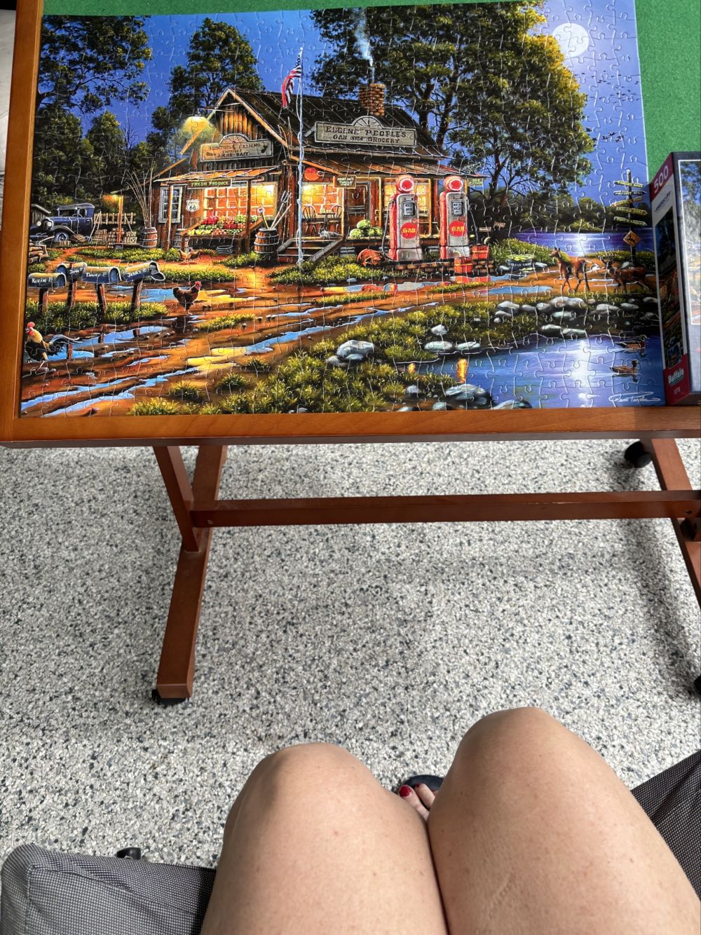 Eugene’s Gas & Grocery - Completed - Buffalo puzzle collectible [Barcode 079346037247] - Main Image 3