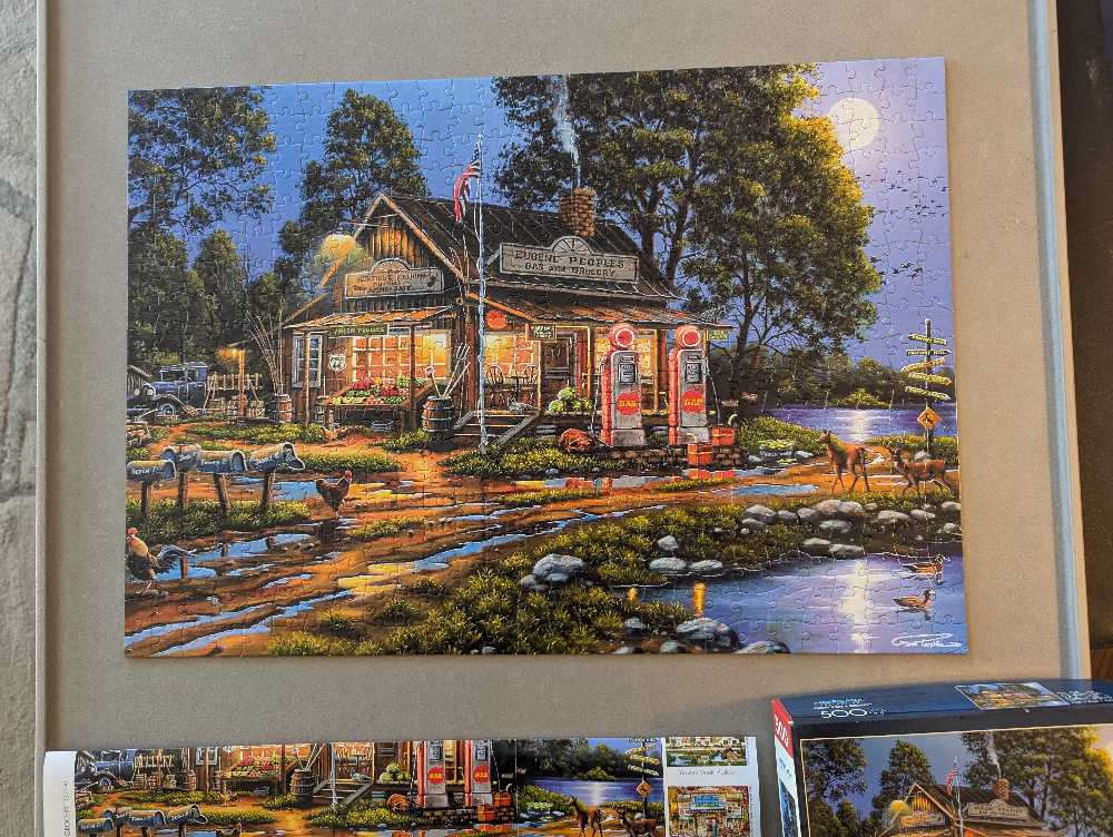 Eugene’s Gas & Grocery - Completed - Buffalo puzzle collectible [Barcode 079346037247] - Main Image 4