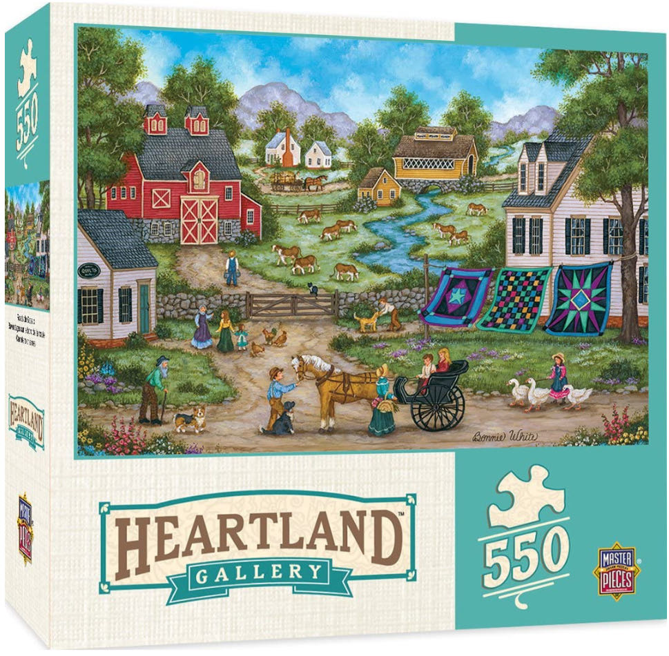 Roadside Gossip - MasterPieces puzzle collectible [Barcode 705988316821] - Main Image 2