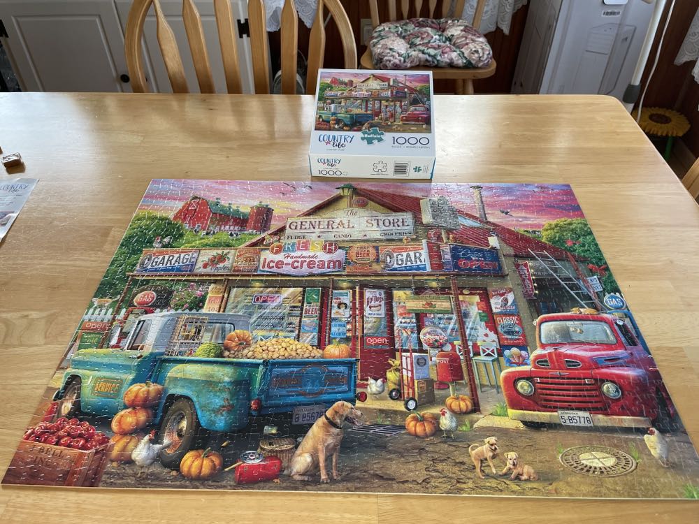 Country Store  - Buffalo puzzle collectible [Barcode 079346037216] - Main Image 3