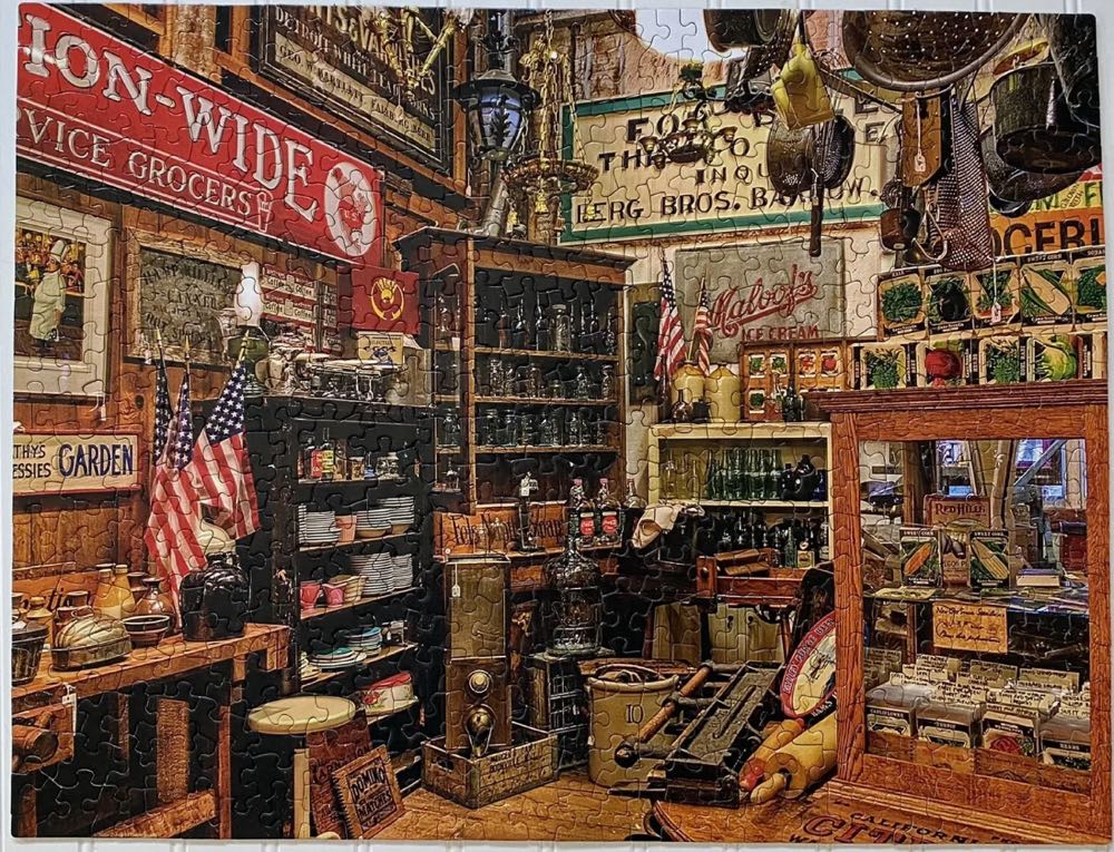 Americana*^ - Springbok puzzle collectible [Barcode 091683015047] - Main Image 2