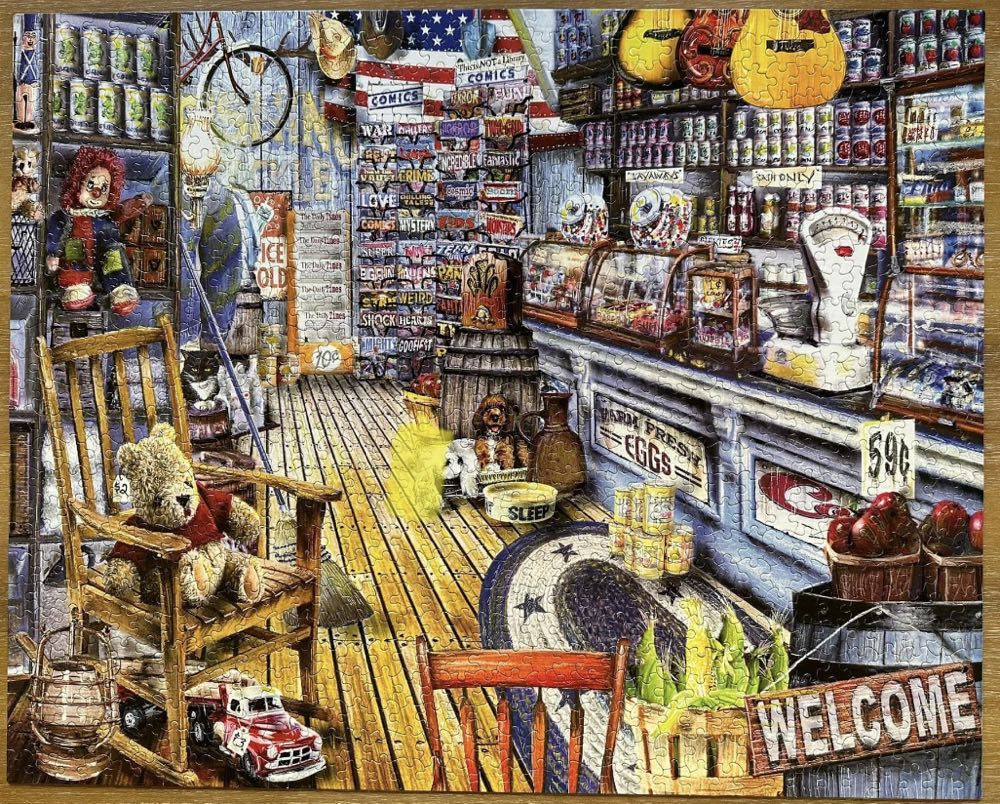 Jackson’s General Store - White Mountain puzzle collectible [Barcode 724819258093] - Main Image 2