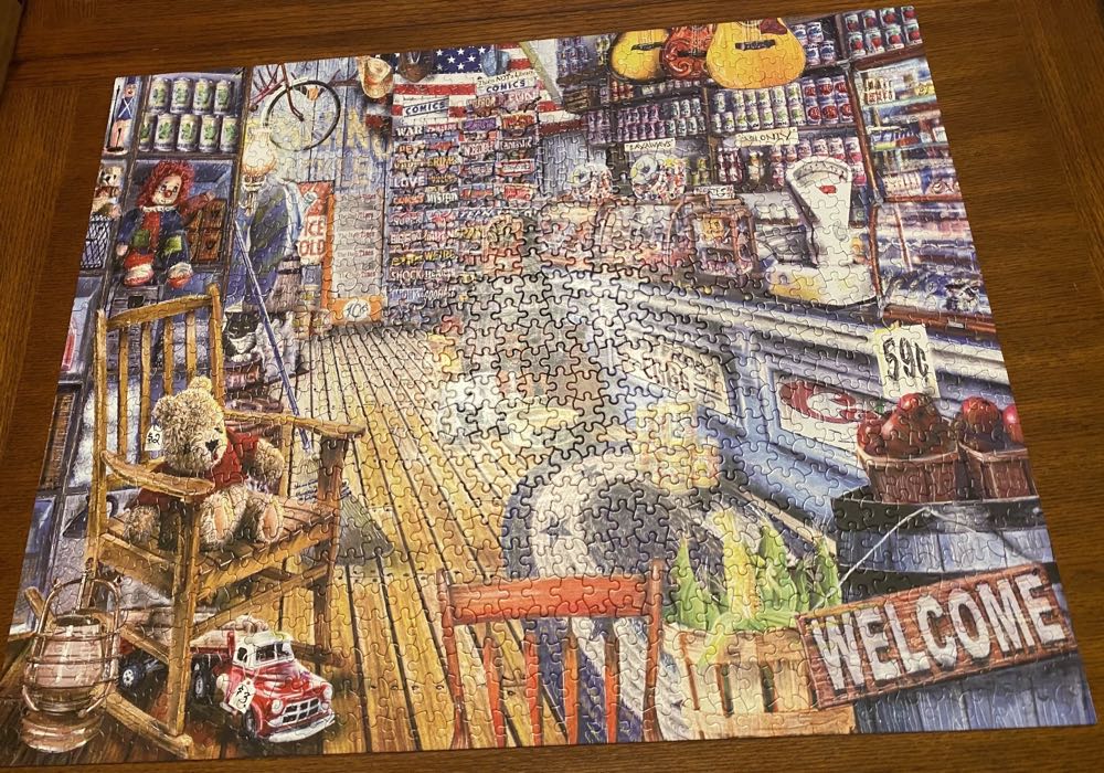 Jackson’s General Store - White Mountain puzzle collectible [Barcode 724819258093] - Main Image 3