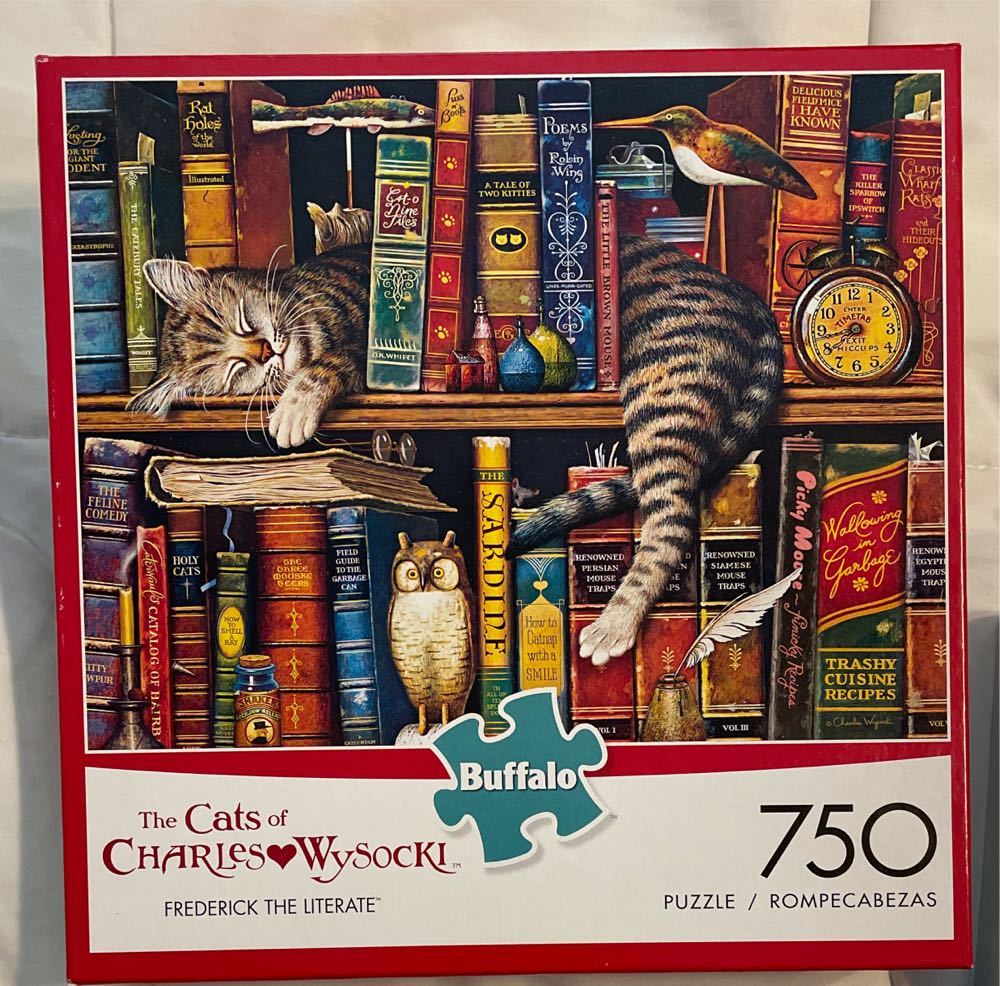 Fredrick the Literate - Buffalo puzzle collectible [Barcode 079346170777] - Main Image 2