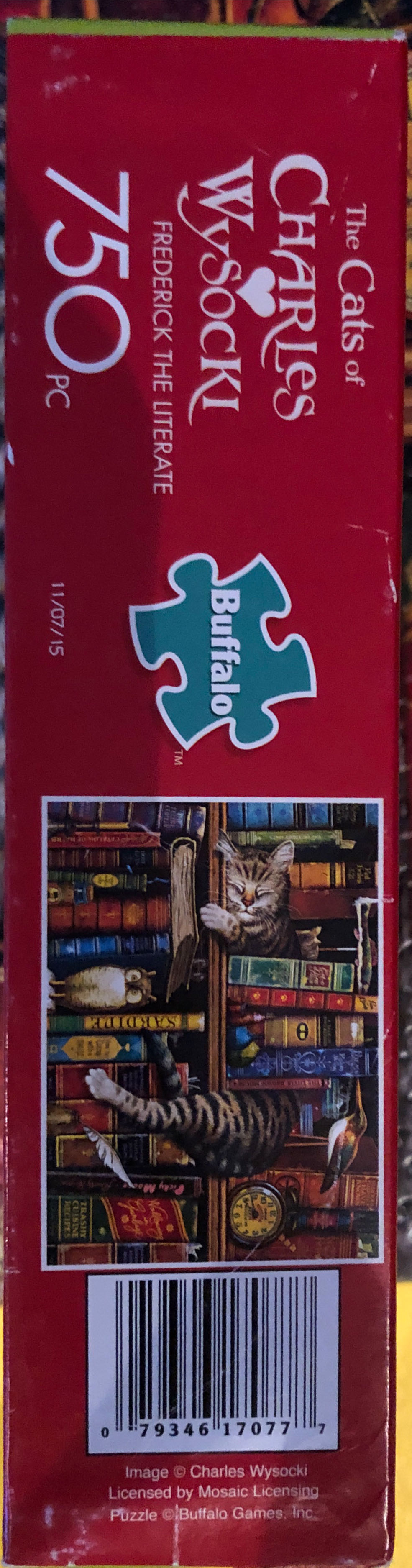 Fredrick the Literate - Buffalo puzzle collectible [Barcode 079346170777] - Main Image 4